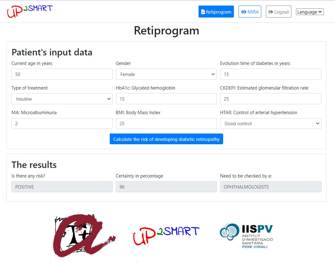 RETIPROGRAM screenshot